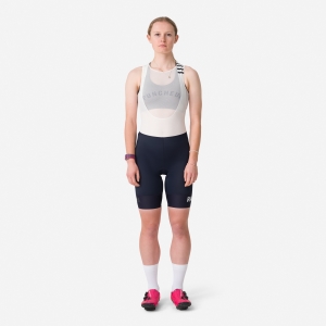Sortky Rapha Pro Team Bib Damske Námornícka Modrá Biele | 5203894-PR