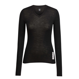 Topy Základnej Vrstvy Rapha Merino Long Sleeve Damske Čierne | 0328491-JF