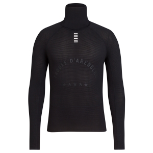Topy Základnej Vrstvy Rapha Zimná Cycling (with Collar) for Pro Cycling Panske Čierne | 7804356-XV