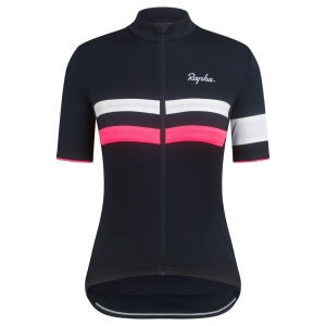 Tričko Rapha Brevet Cycling II UK Damske Námornícka Modrá Ruzove | 3152704-CW