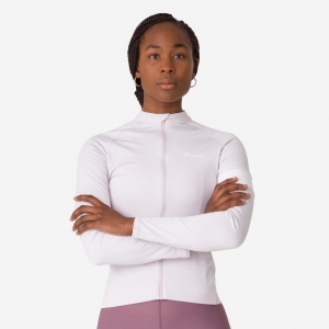 Tričko Rapha Core Long Sleeve Damske Nachový Biele | 2054786-ZI