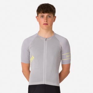 Tričko Rapha Pro Team Lahke Panske Strieborne | 4392516-JP
