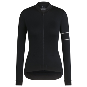 Tričko Rapha Pro Team Long Sleeve Thermal Damske Čierne Biele | 1532076-ER