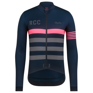 Tričko Rapha RCC Pro Team Long Sleeve Panske Námornícka Modrá | 1928345-MP